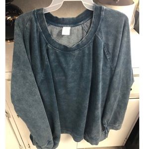 Lane Bryant LIVI  washed out pullover/sweatshirt